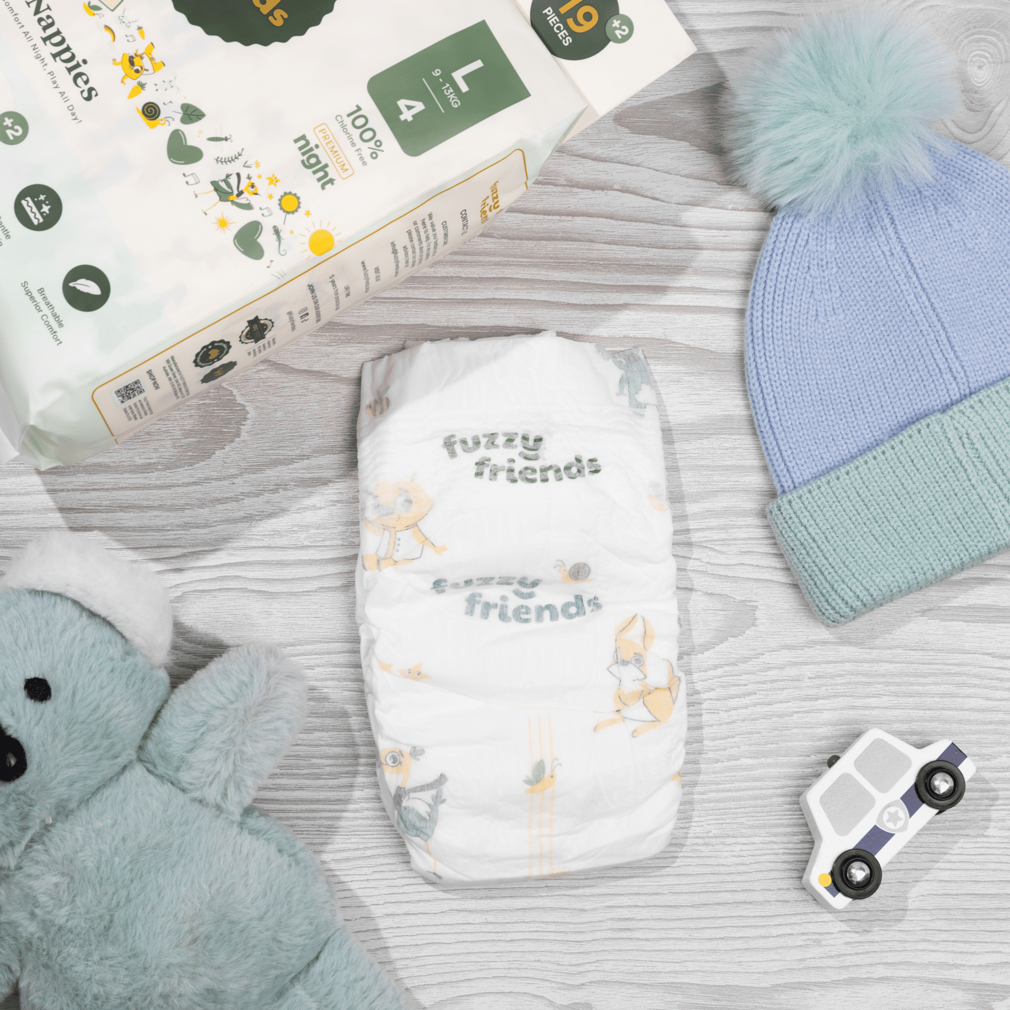 Premium Nappies 2-Week Pack